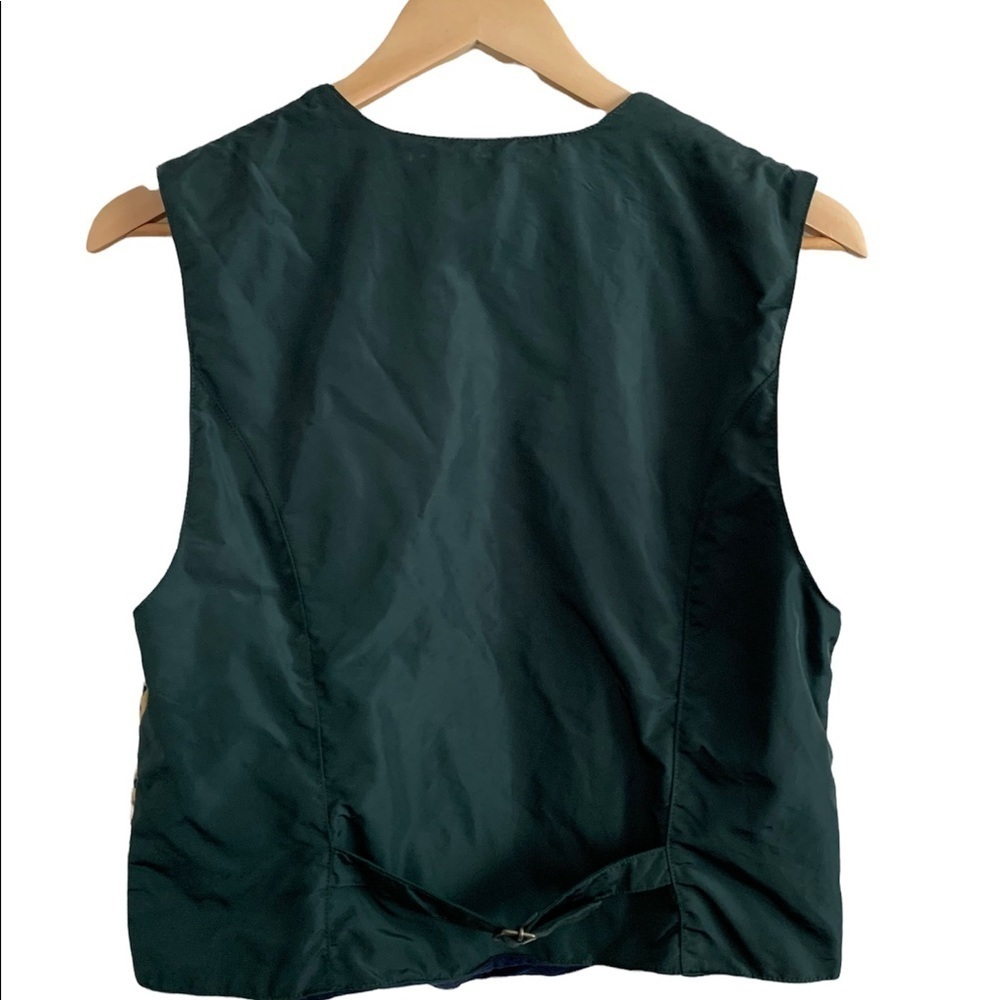 Faconnable Button Down Vest Size Small - image 8